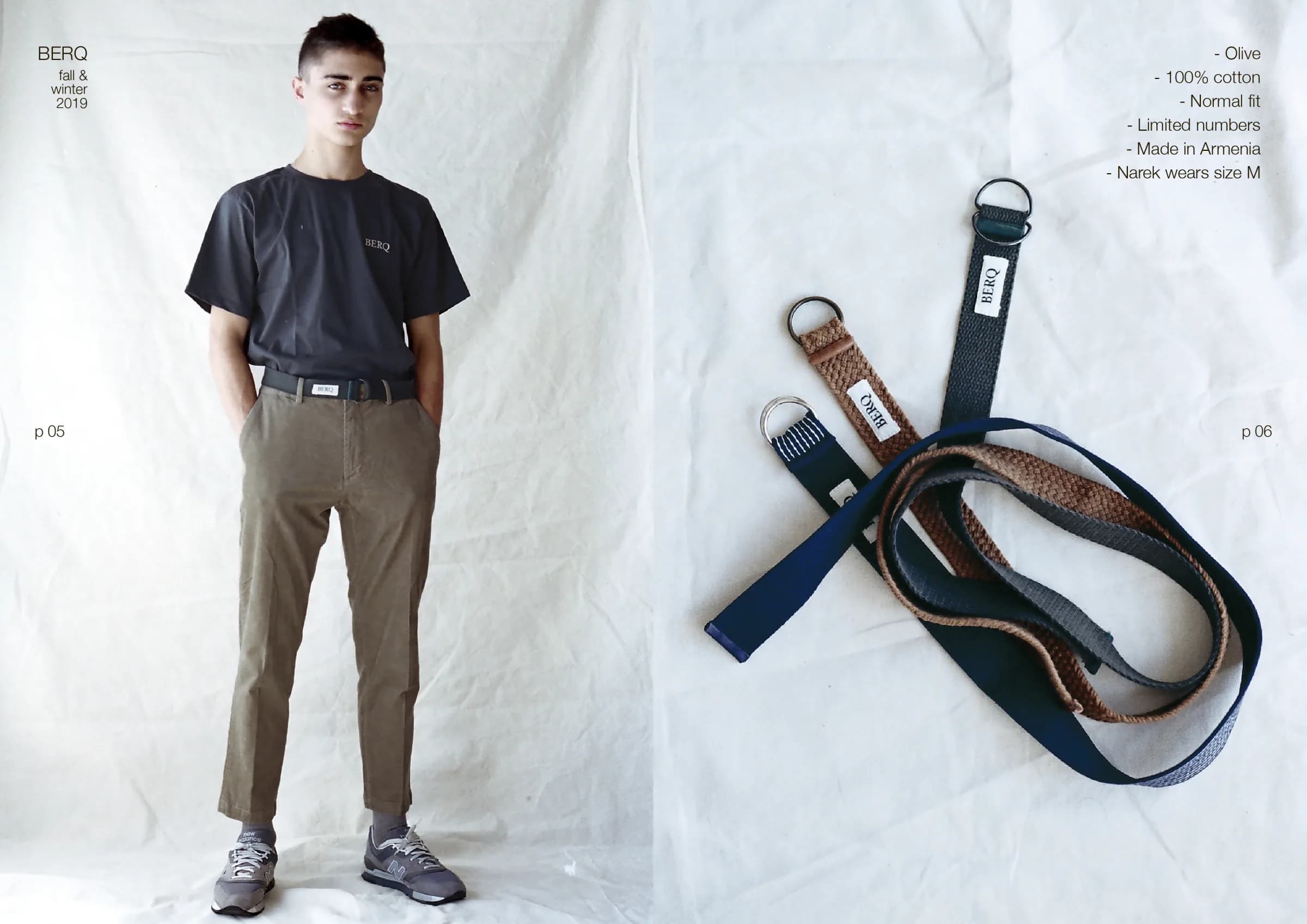Autumn / Winter 2019 lookbook, spread 3
