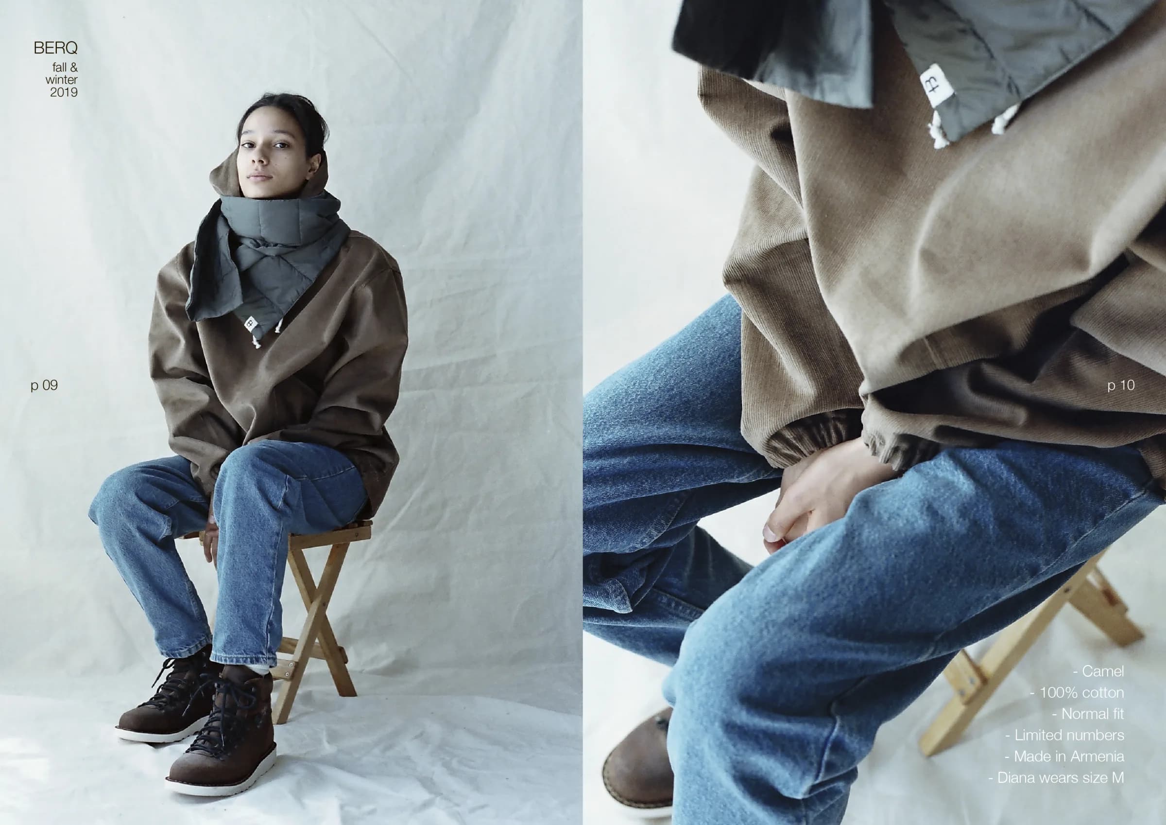 Autumn / Winter 2019 lookbook, spread 5