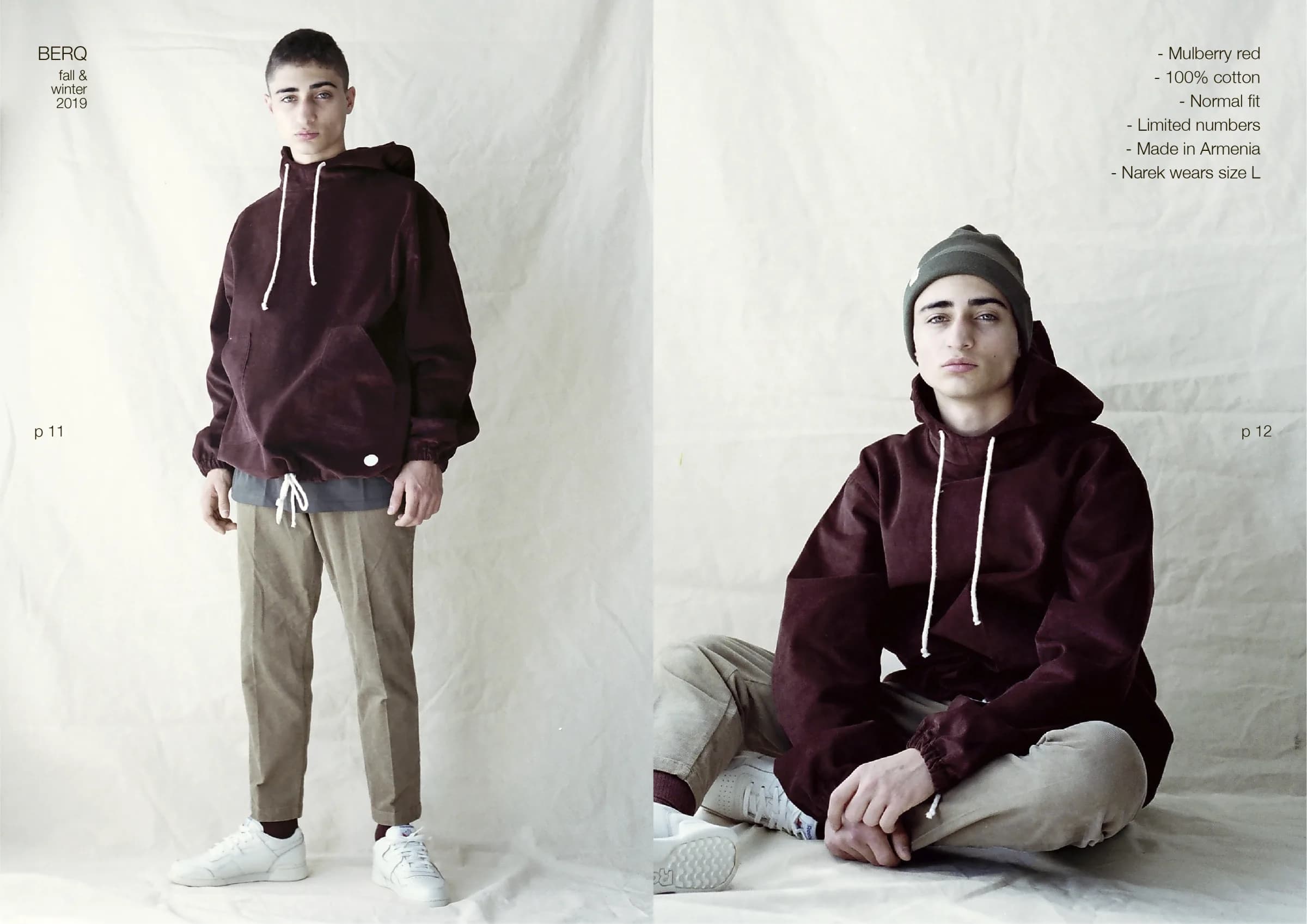 Autumn / Winter 2019 lookbook, spread 6