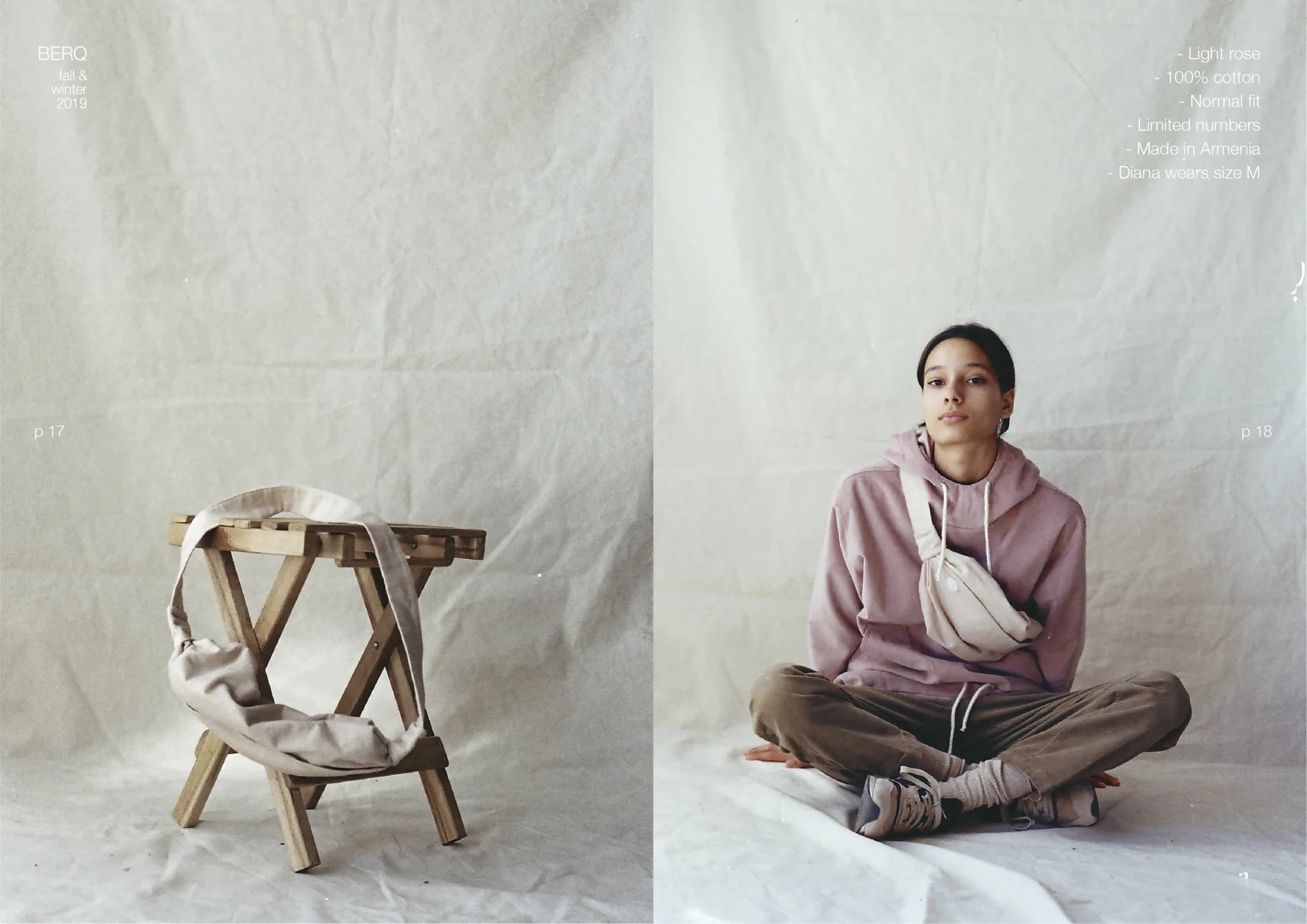 Autumn / Winter 2019 lookbook, spread 9