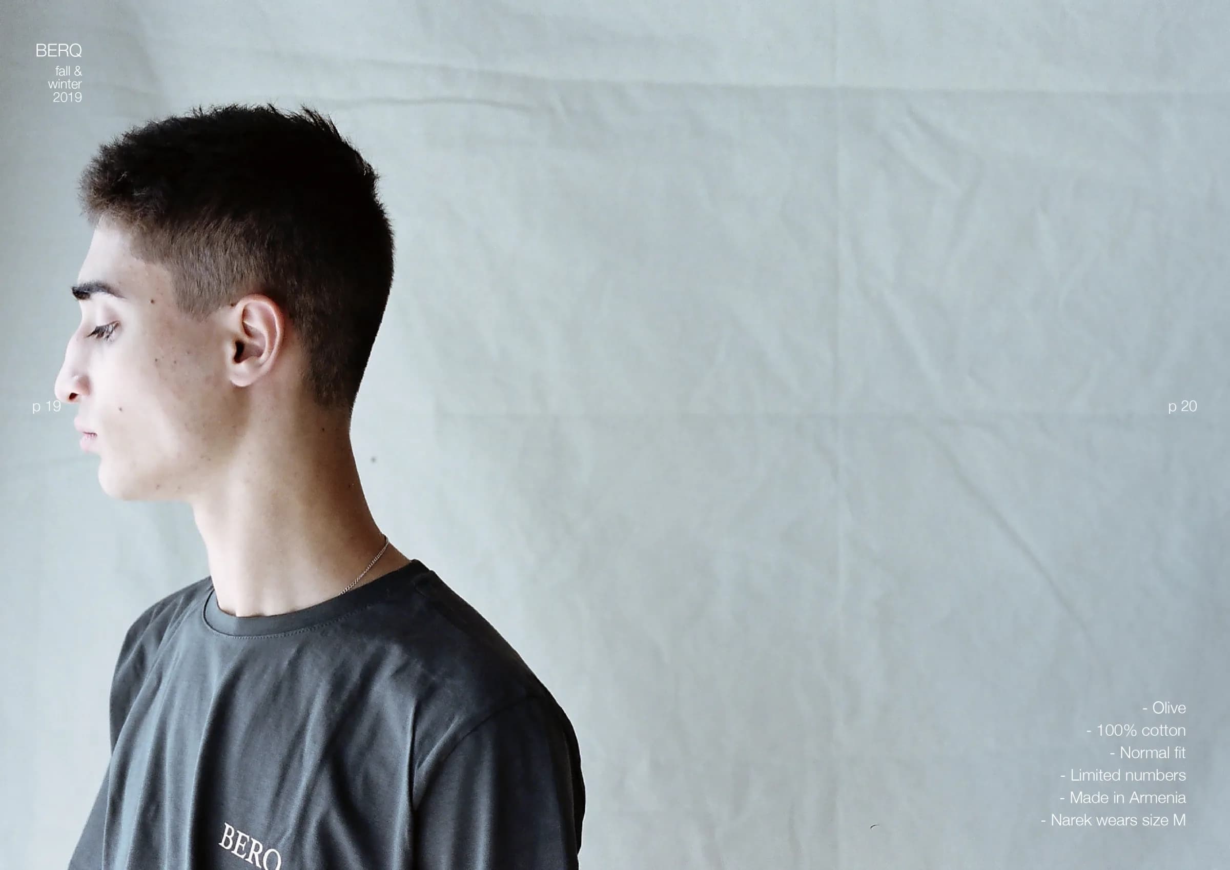 Autumn / Winter 2019 lookbook, spread 10