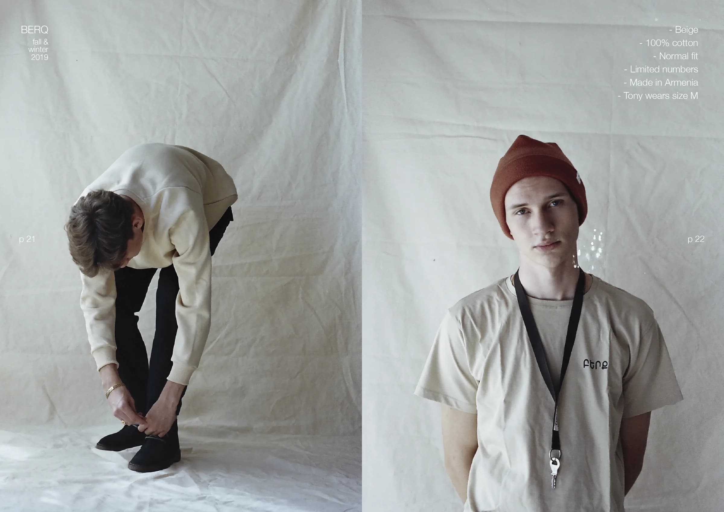 Autumn / Winter 2019 lookbook, spread 11
