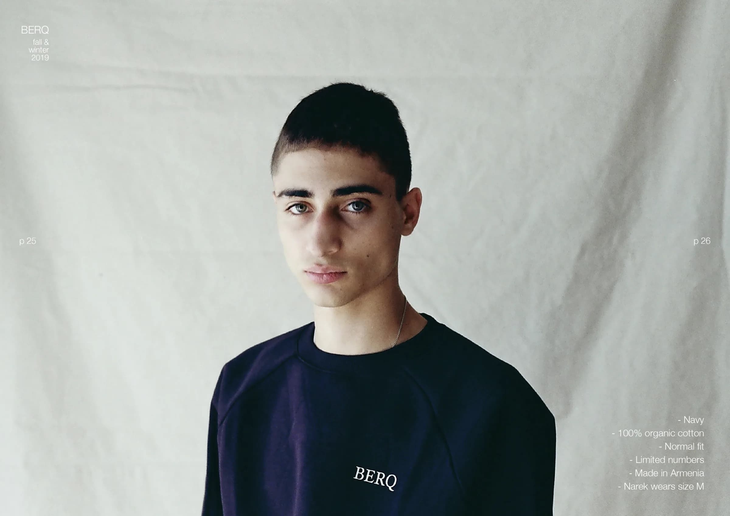 Autumn / Winter 2019 lookbook, spread 13
